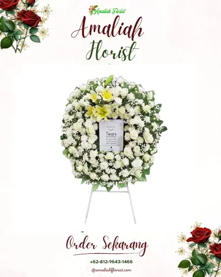 Krans Bunga Duka Cianjur